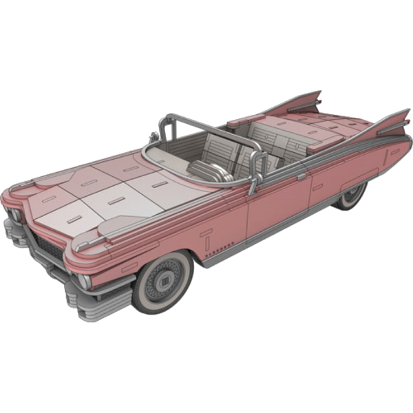 Pink Cadillac ElDorado 1959