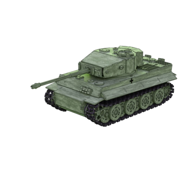 WWII Tiger 1 Tank