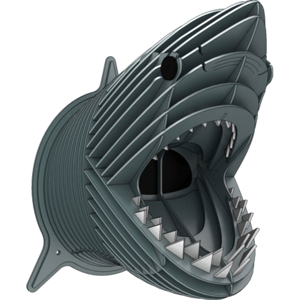 Trophy Faux Shark Head