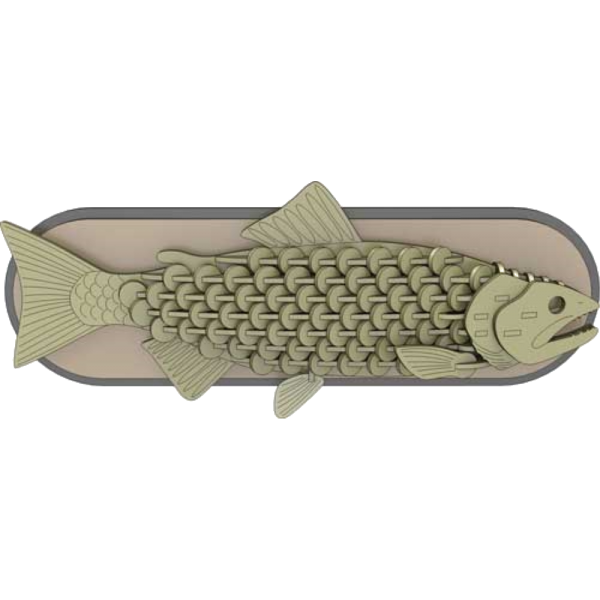 Trophy Faux Salmon