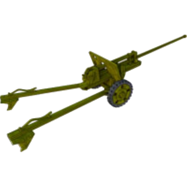 WWII Zis-2-Anti-Tank Gun