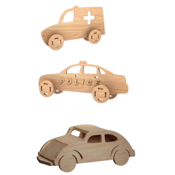 3 Mini Cars